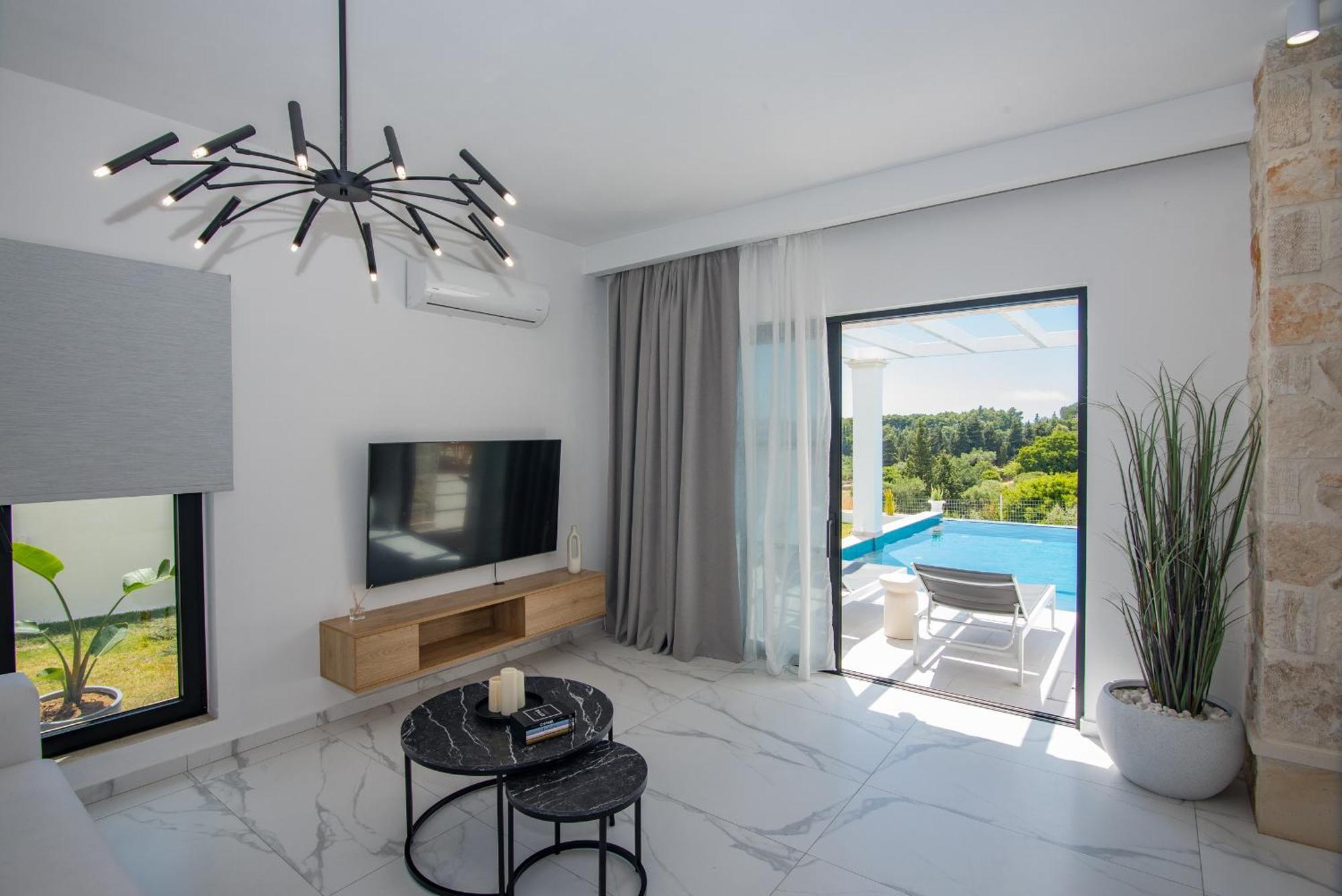 Luz Blanca Villa Agios Leon Exterior photo