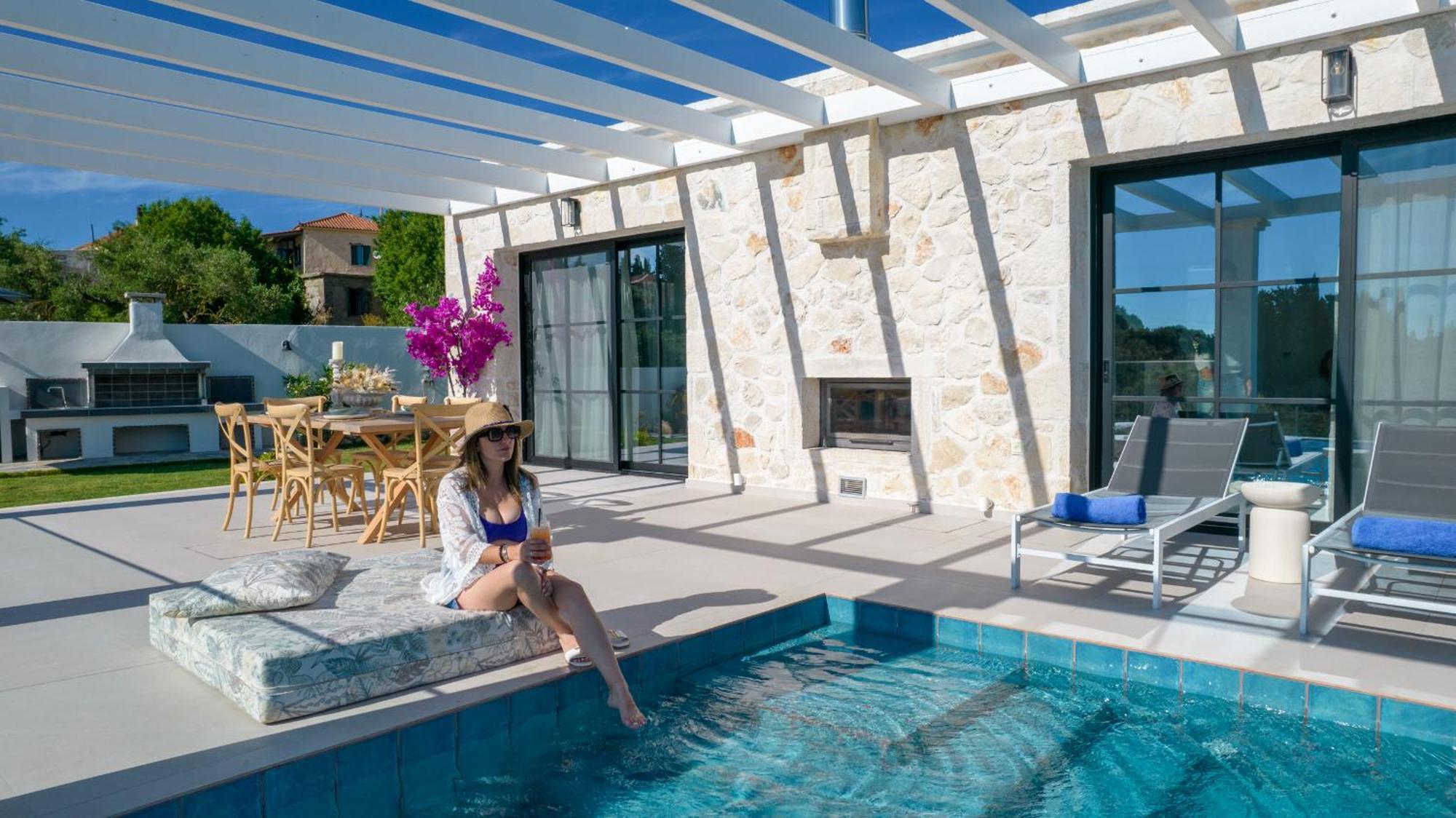 Luz Blanca Villa Agios Leon Exterior photo
