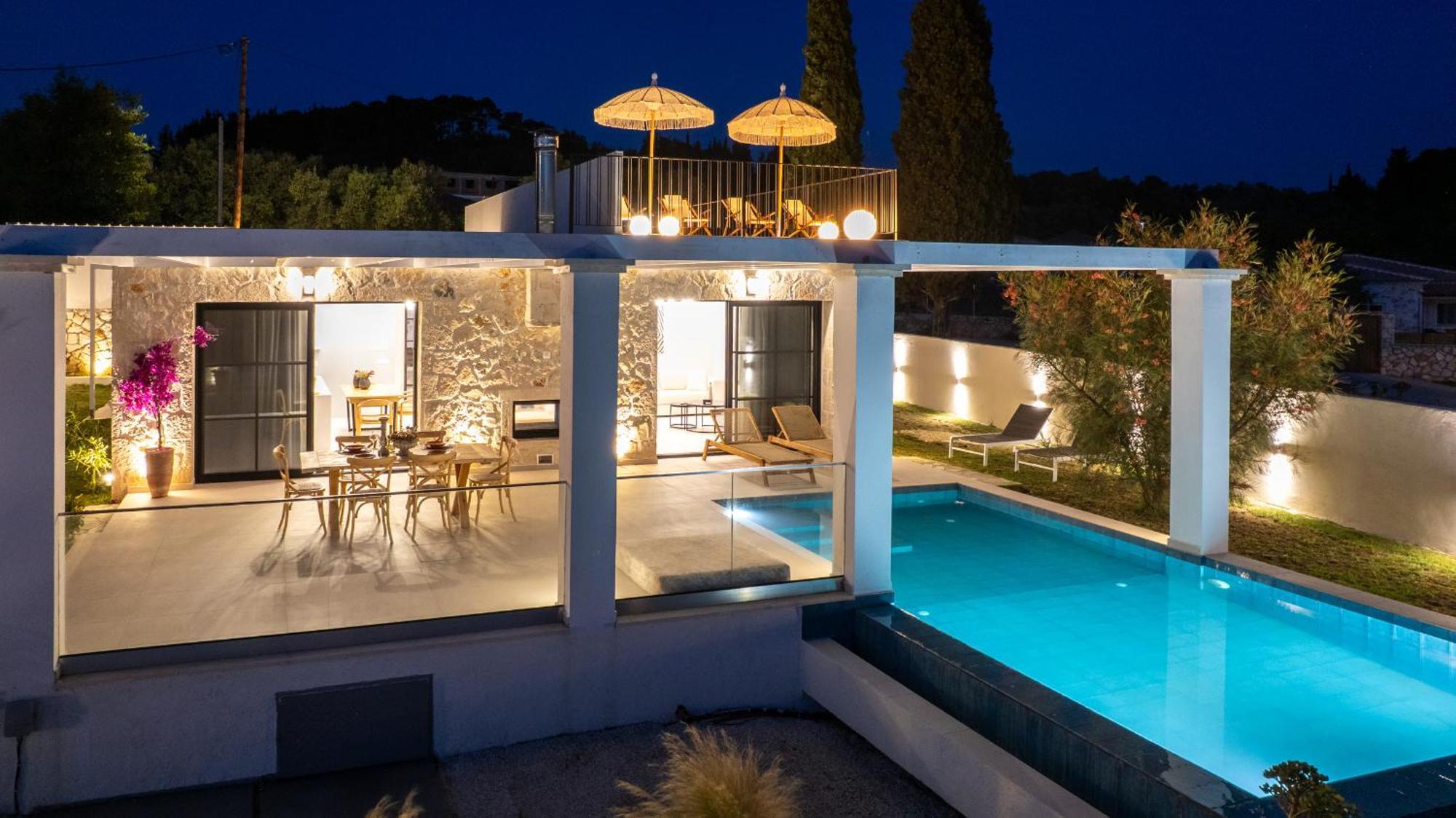 Luz Blanca Villa Agios Leon Exterior photo